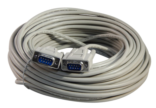 Your Cable Store 75 Foot DB9 9-Pin Serial Port Cable Male / Male RS232