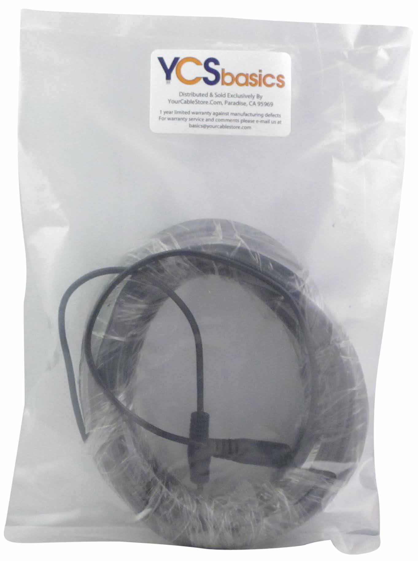 YCS Basics 75 Foot AUX Cable 3.5mm Stereo Headphone Extension Cable