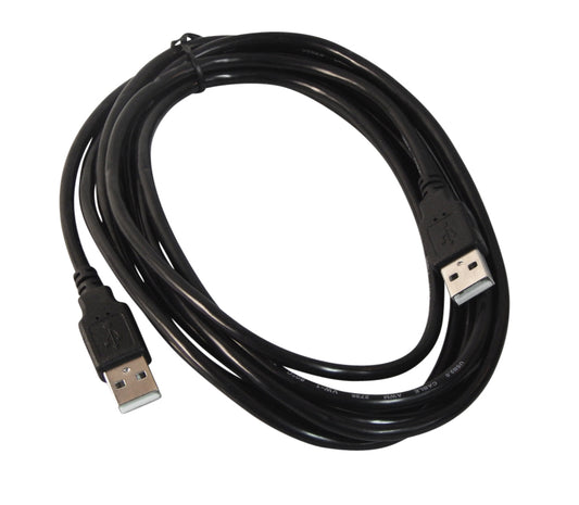 Your Cable Store 10 Foot Black USB 2.0 High Speed Male A To Male A Cable