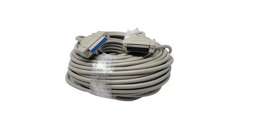 Your Cable Store 100 Foot DB25 25 Pin Serial Port Cable Male / Female RS232