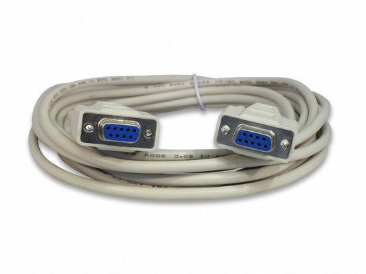 Your Cable Store 15 Foot DB9 9 Pin Serial Port Cable Female / Female RS232