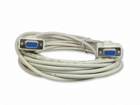 Your Cable Store 25 Foot DB9 9 Pin Serial Port Cable Female / Female RS232