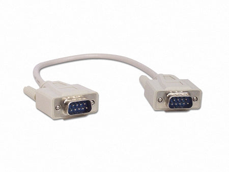 Your Cable Store 1 Foot DB9 9 Pin Serial Port Cable Male / Male RS232