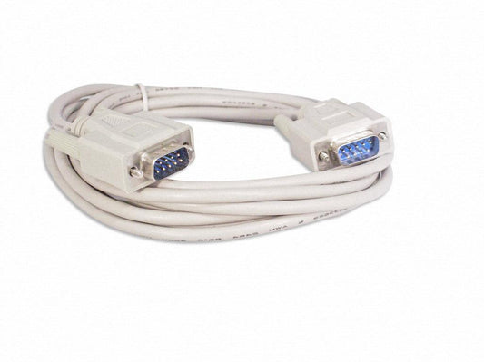 Your Cable Store 10 Foot DB9 9 Pin Serial Port Cable Male / Male RS232