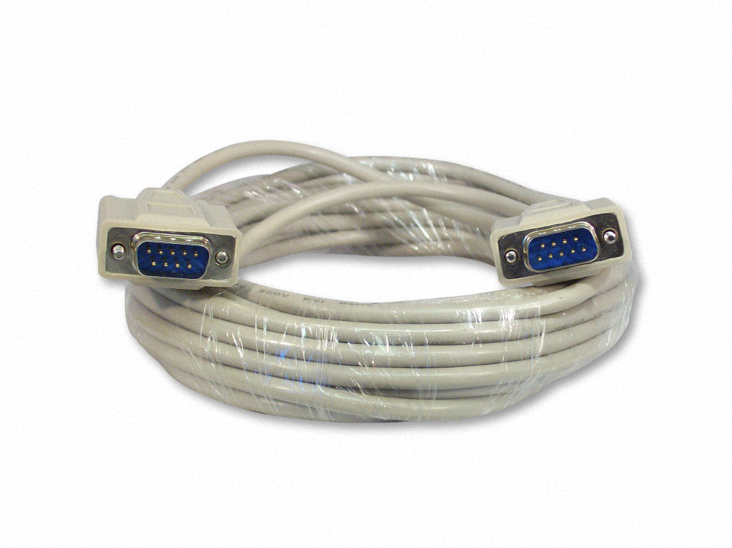 Your Cable Store 25 Foot DB9 9-Pin Serial Cable Male / Male RS232