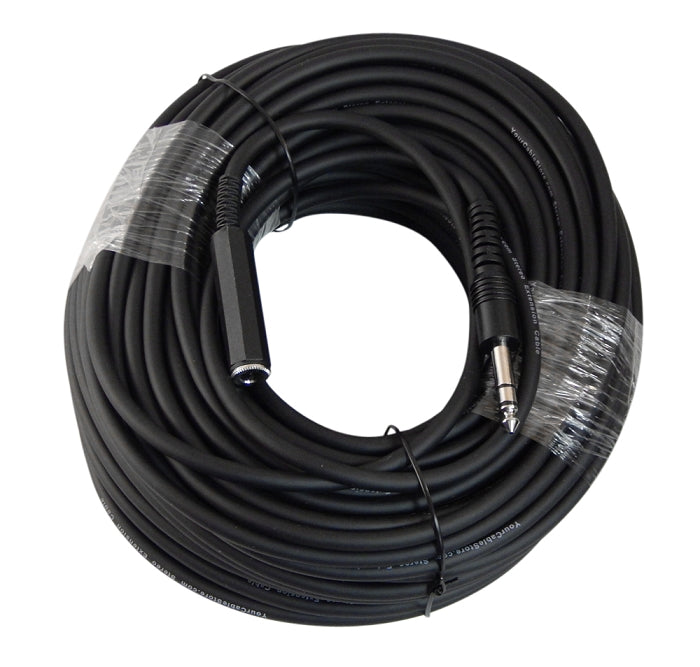 Your Cable Store 100 Foot 1/4 Inch (6.3mm) Stereo Headphone Extension Cable