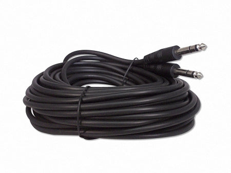 Your Cable Store 50 Foot 1/4 (6.3mm) Stereo Male / Male Headphone / Microphone Cable