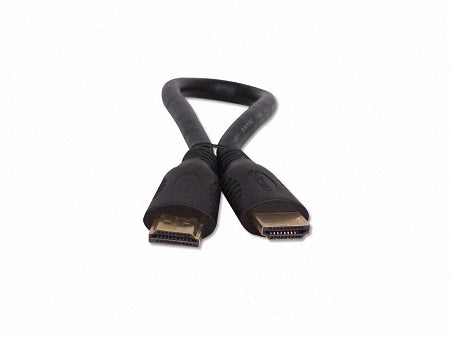 Your Cable Store 1 Foot HDMI 2.0 HDTV Cable Gold Plated 28 AWG Cat 2